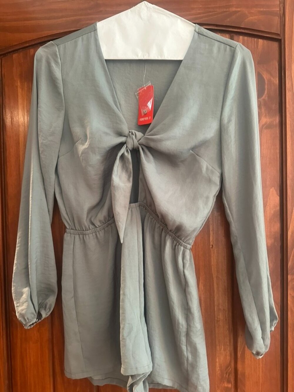 NWT Forever 21 Olive Green Romper